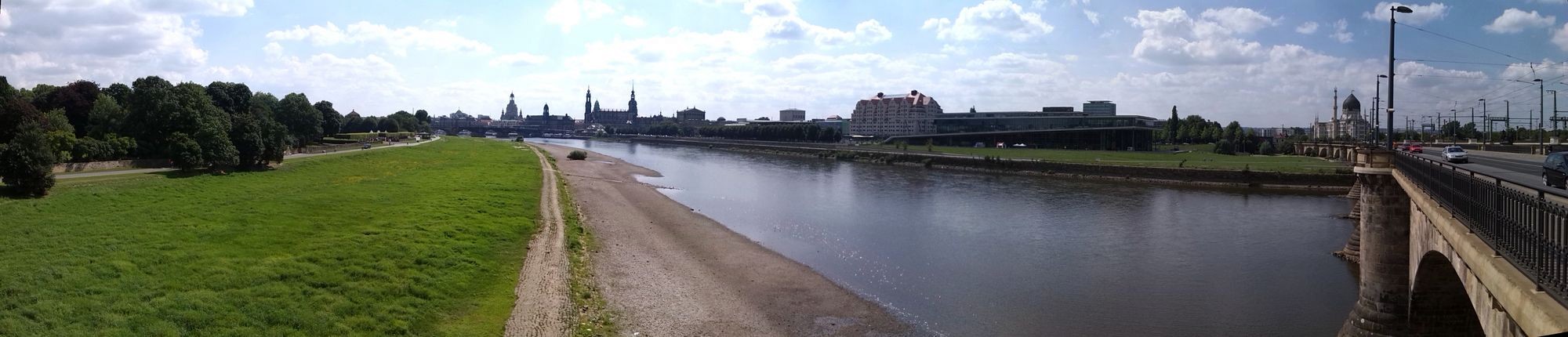 Elbe im August 2013